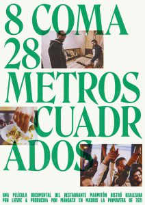 8 coma 28 metros cuadrados